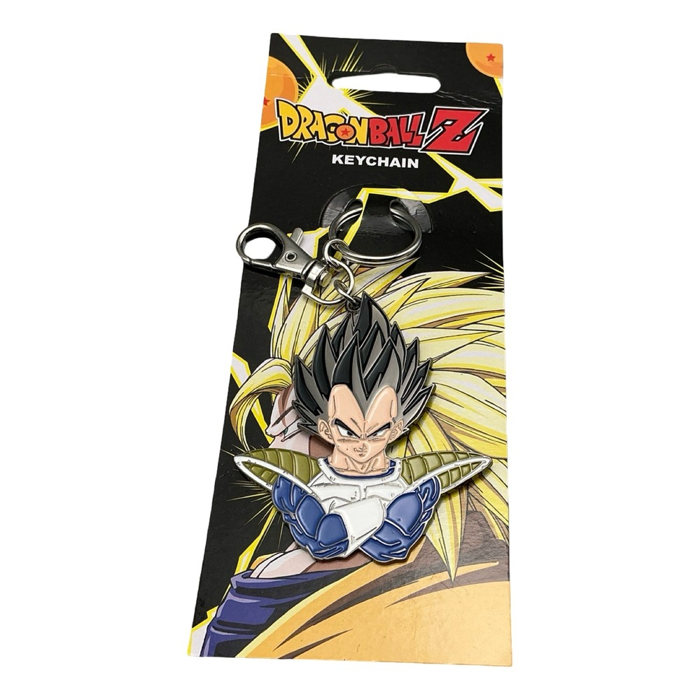 Dragon Ball Z Vegeta Saiyan Armor Enamel Keychain GE48474 Great Eastern Ent
